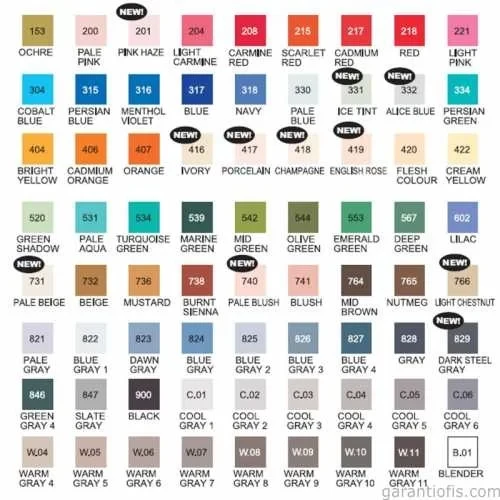 Zig Kurecolor KC 3000 Twin S (831) 835 GRAY TINT - 2