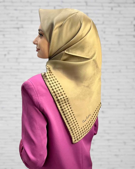 Pierre Cardin Kampanyalı Sezonsuz Sura (Krep Saten) İpek Eşarp 8473230  ASKER YEŞİLİ