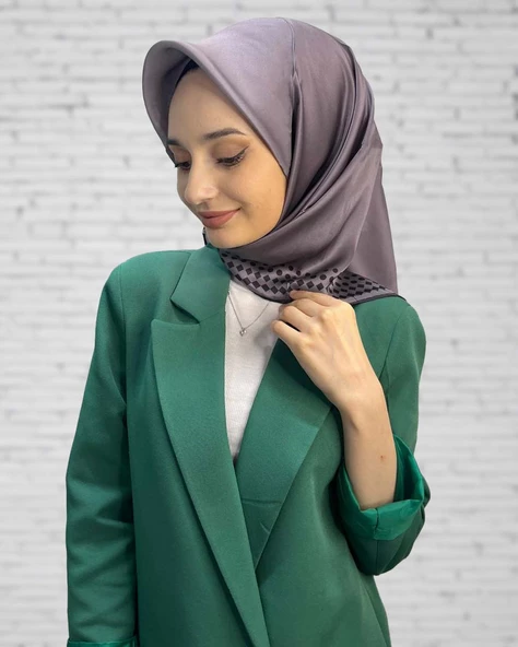 Pierre Cardin Kampanyalı Sezonsuz Sura (Krep Saten) İpek Eşarp 8473230  GRİ