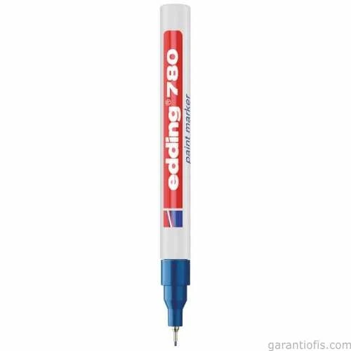 Edding 780 Tam Örtücü Mavi Boya Kalemi (Paint Marker) ürün görseli