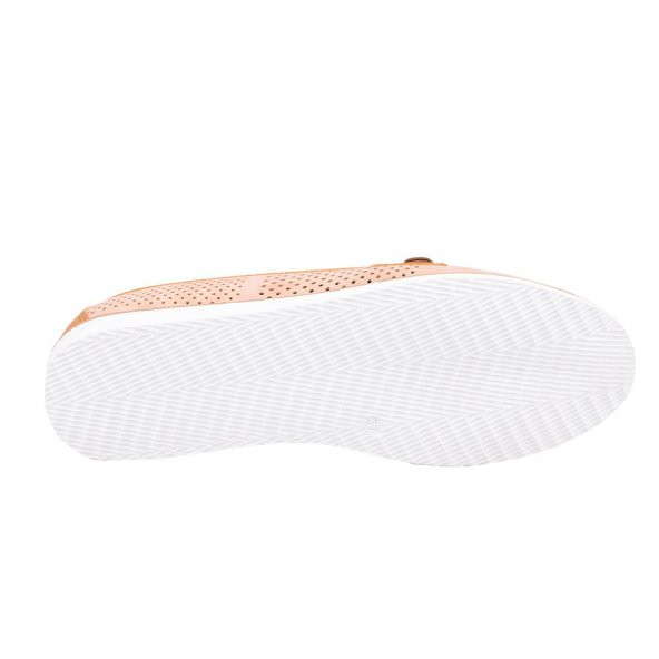 Wanetti BBT-236 Pudra Günlük Rahat Bayan Babet Ayakkabı - Resim 4