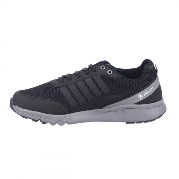 MP 211-1702 Siyah Günlük Yürüyüş Erkek Spor Ayakkabı - 3