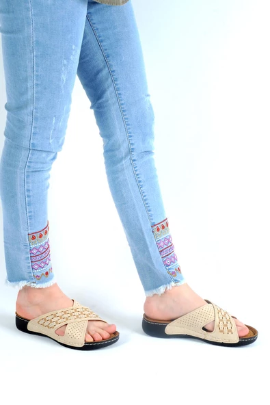 Apella 455-15 Zambak Günlük Kadın Terlik - Resim 11