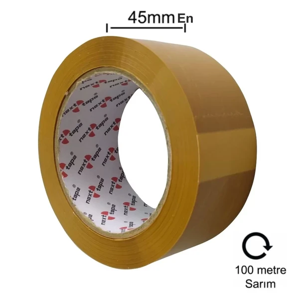 Next tape Koli Bandı Taba Kahverengi 45 mm x 100 mt