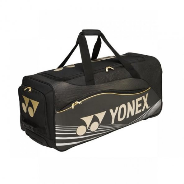 YONEX 9632 PRO TEKERLEKLİ TENİS ÇANTASI-SİYAH