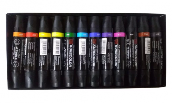 Zig Kurecolor KC 1100 508 Twin Profesyonel Grafik Kalemi (1 adet)