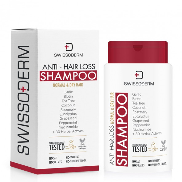 Swissoderm Dökülme Karşıtı Şampuan Normal Ve Kuru Saçlar Için (300 ml)