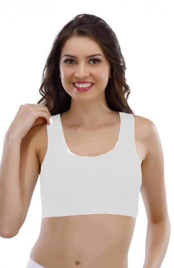 Layza Form 12000 Kadın İz Yapmaz Kalın Askılı Pedli Büstiyer - 3