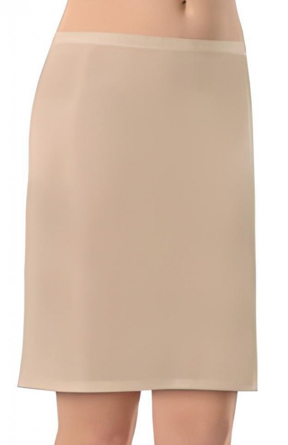 Le Jardin 9985 Likrali Jarse Maxi Jupon Beyaz - 4