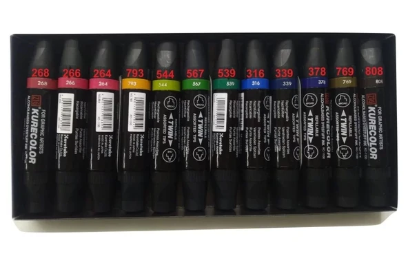 Zig Kurecolor KC 1100 544 Twin Profesyonel Grafik Kalemi (1 adet) - Resim 2