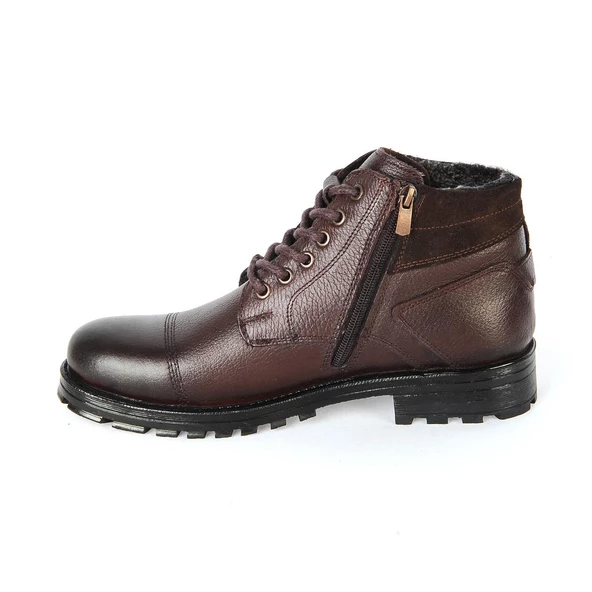 MP 222-4873Mr Termal Kürklü Hakiki Deri Erkek Bot - 7
