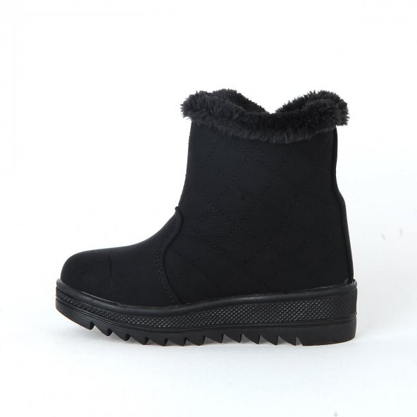 Twingo 6111 Siyah Kürklü Kız Çocuk Bot - Resim 2