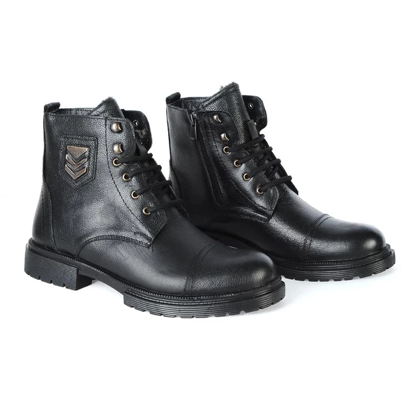 Balayk 1453 Termal Kürklü Erkek Kışlık Deri Bot - Resim 5