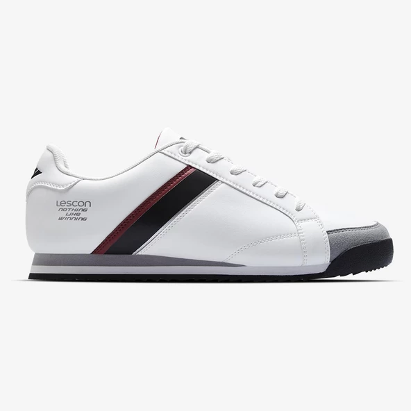 Lescon Bozon Beyaz Erkek Sneaker Spor Ayakkabı - 1