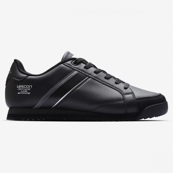 Lescon Bozon Siyah Erkek Sneaker Spor Ayakkabı