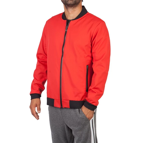 Exuma 291168 Erkek Kırmızı Softshell Mont