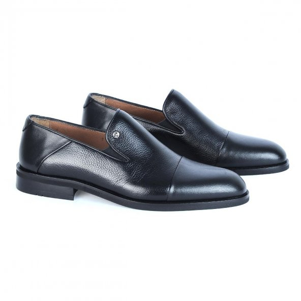Pierre Cardin 104H11 Exclusıve Siyah Geyik Erkek Klasik Ayakkabı