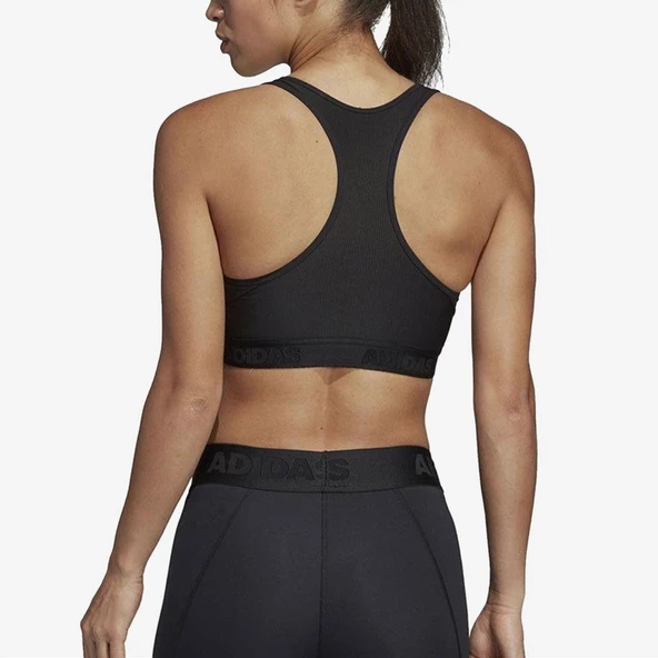Adidas CF6599 Kadın Siyah Spor Büstiyeri - 3