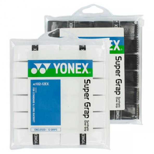 YONEX AC 102-12 (12Lİ) SİYAH SUPER GRIP - 2