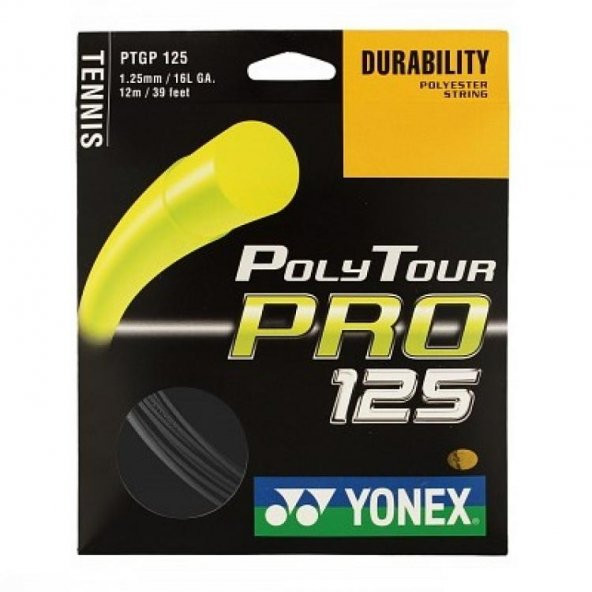 YONEX POLY TOUR PRO 125 (12m) TENİS KORDAJ - GRAFİT