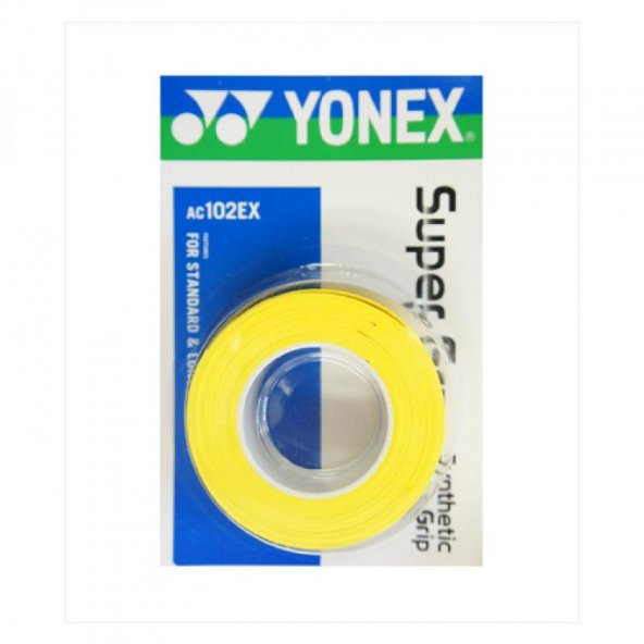 YONEX AC 102 (3.lü) SARI SUPER GRIP