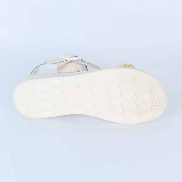 Poliva 4560 Düz Simli Kız Çocuk Sandalet - 3