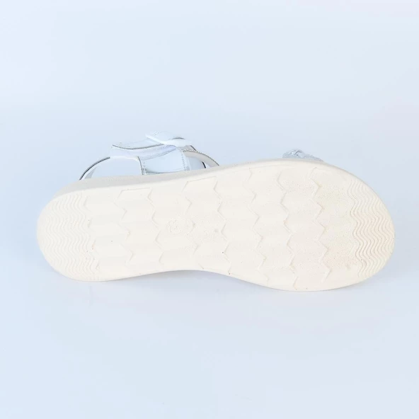 Poliva 4560 Düz Simli Kız Çocuk Sandalet - 9