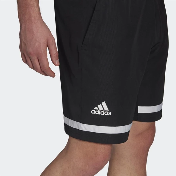Adidas GL5400 Tennis Club Erkek Siyah Spor Şort