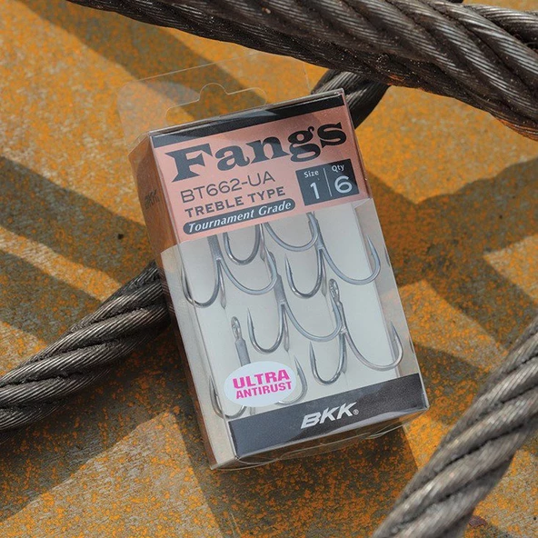 BKK Fangs-62 UA Üçlü Olta İğnesi - 7