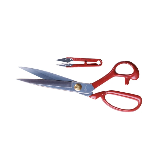 Pın-1104 Kırmızı Saplı Terzi Makası 10 inç ürün görseli