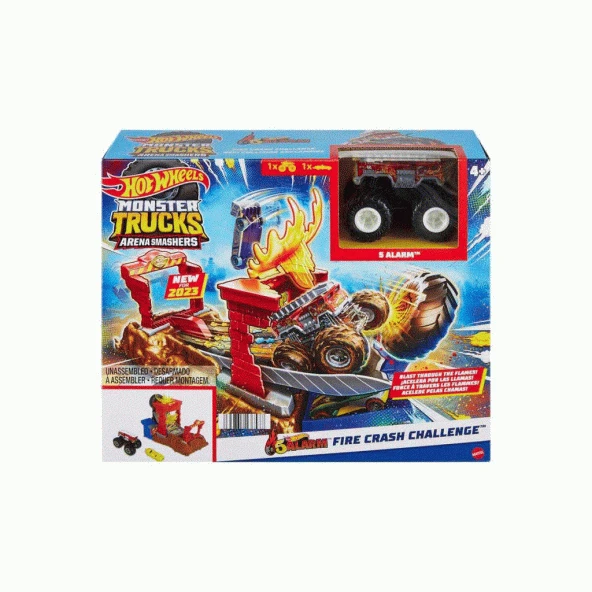 HNB87 Hot Wheels Monster Trucks Arenada Mücadeleye Başlangıç Setleri - 9