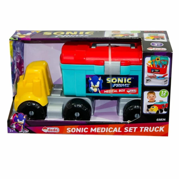 03834 Sonıc Medikal Set Tır - Fen Toys - 9