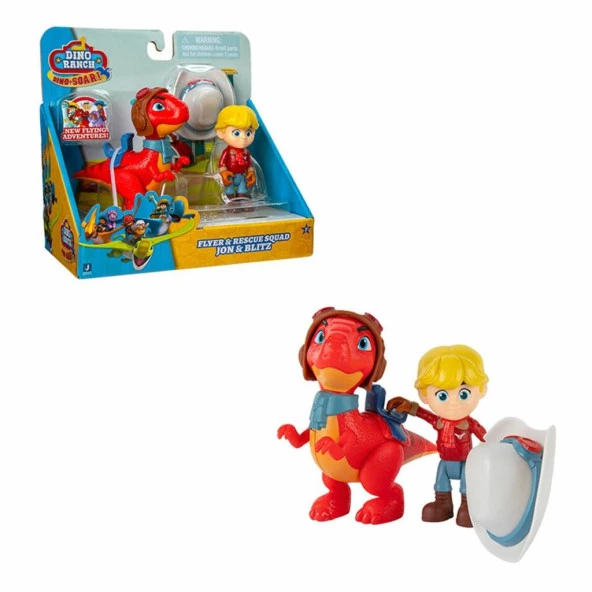 DNA00401 Dino Ranch 2li Figür Paketi - DNR0003 - 2