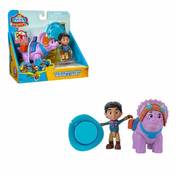 DNA00401 Dino Ranch 2li Figür Paketi - DNR0003 - 3