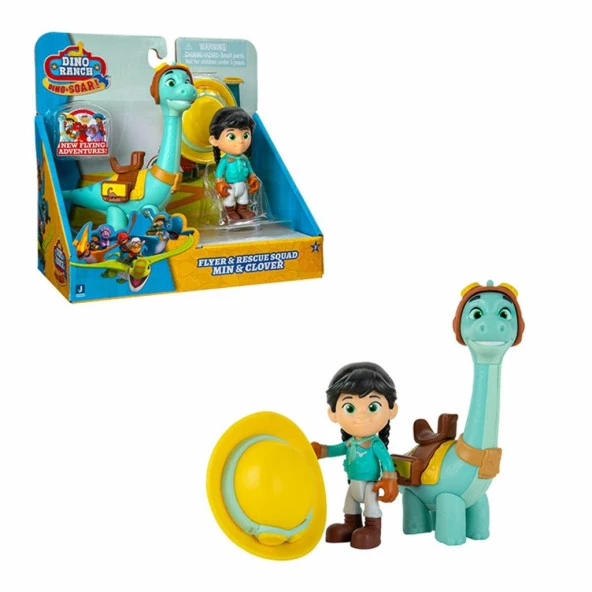 DNA00401 Dino Ranch 2li Figür Paketi - DNR0003 - 4