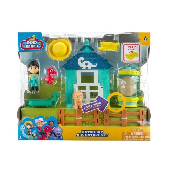 DNA04000 Dino Ranch Çiftlik Oyun Seti - DNR0013 - 10