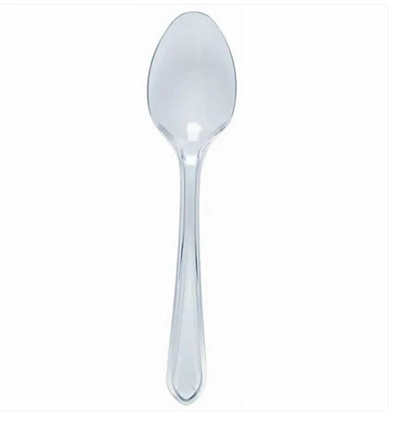 Lüks Plastik Büyük Kaşık (3000 Adet)