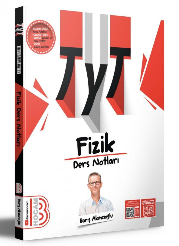 Benim Hocam YKS TYT Fizik Ders Notları - Barış Akıncıoğlu Benim Hocam Yayınları - 3