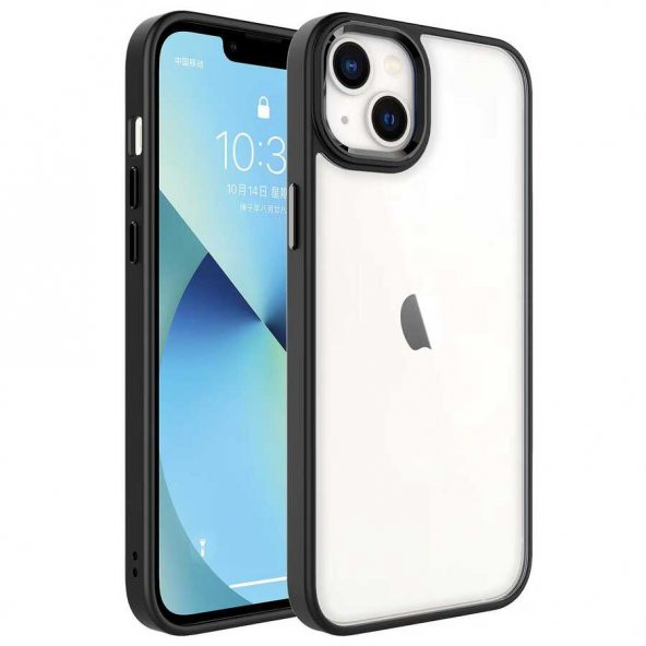 Apple iPhone 14 Kılıf  Krom Kapak