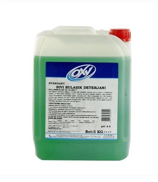 OXY Bulaşık Deterjanı 5 Kg (4 Adet)