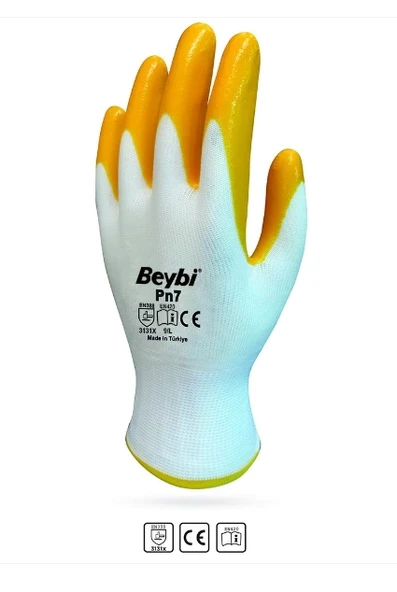 PN7 İş Eldiveni Nitril Kaplama Eko(48 Çift)