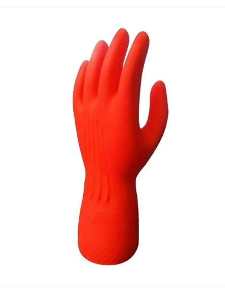 Bulaşık Eldiveni Kırmızı ( XL ) 50 Çift