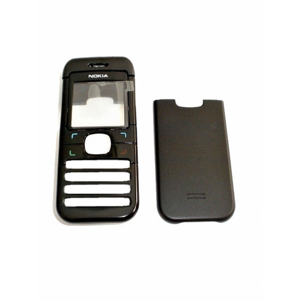 Nokia 6030 Kapak Nokia 6030 uyumlu Siyah ön Kapak Arka Kapak Tuş Takımsız