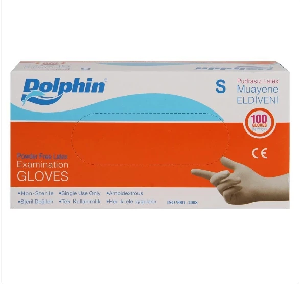 Pudrasız Lateks Muayene Eldiveni ( S ) 2000 Adet ürün görseli 1