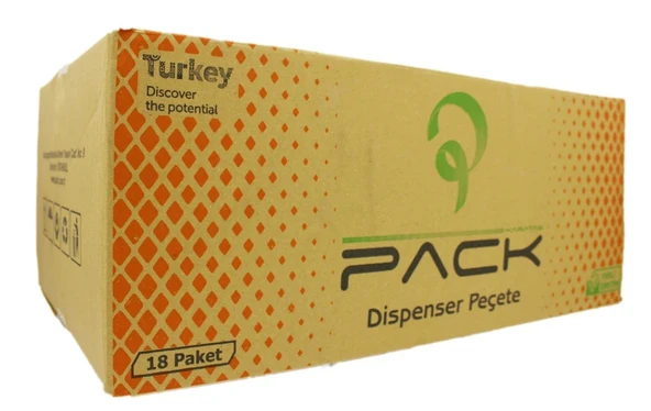 Dispanser Peçete 100 x 18 Adet.