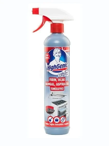 Highgenic KÖPÜK FIRIN,OCAK,MANGAL,ASPİRATÖR TEMİZLEYİCİ 500 ML