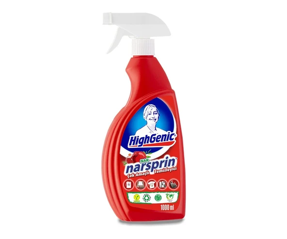 Highgenic NARSPRİN COK AMAÇLI TEMİZLEYİCİ 750 ML