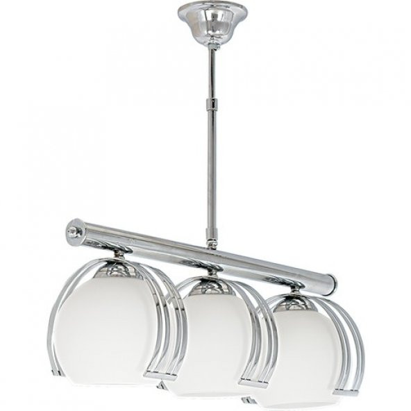 Mylight Üçlü Sarkıt Avize Krom