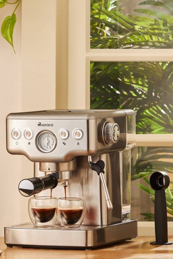 Coffee Art 1353 Süt Köpürtücülü 20 Bar Basınçlı Espresso, Latte Cappuccino Americano Makinesi