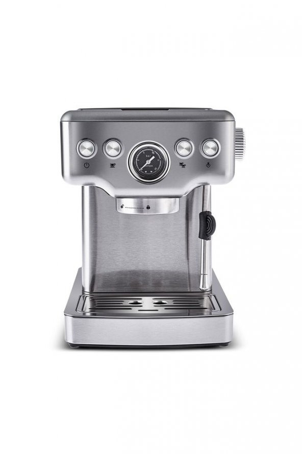 Coffee Art 1353 Süt Köpürtücülü 20 Bar Basınçlı Espresso, Latte Cappuccino Americano Makinesi - 8